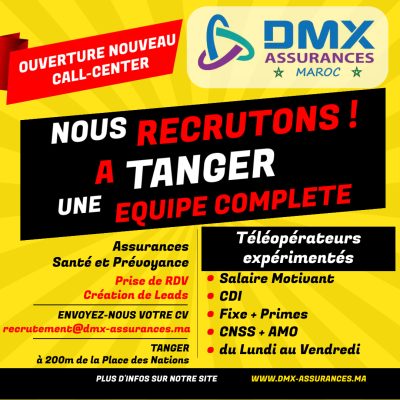 Recrutement Tanger